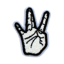 Load image into Gallery viewer, Westside Hand Sign in Multicolor Chenille Patch
