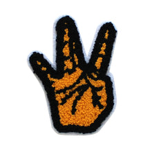 Load image into Gallery viewer, Westside Hand Sign in Multicolor Chenille Patch
