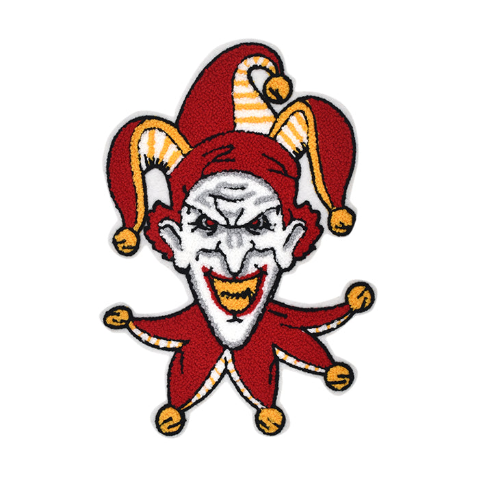 Clown Face Chenille Patch