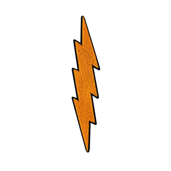 Lightning in Multicolor Chenille Patch