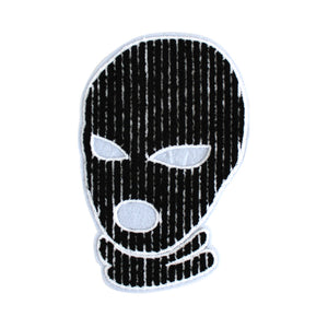 Face Mask in Multicolor Chenille Patch