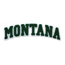 Load image into Gallery viewer, Varsity State Name Montana in Multicolor Chenille Patch
