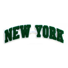 Load image into Gallery viewer, Varsity State City Name New York in Multicolor Chenille Patch
