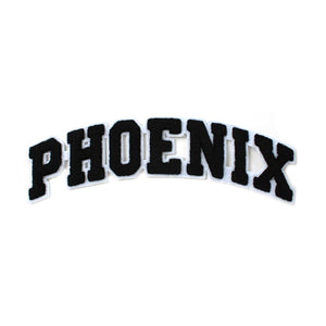 Varsity City Name Phoenix in Multicolor Chenille Patch