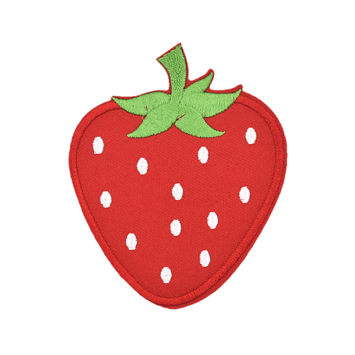 Strawberry Embroidery Patch