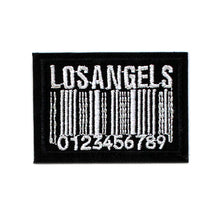 Load image into Gallery viewer, LOS ANGELES Barcode Embroidery Patch
