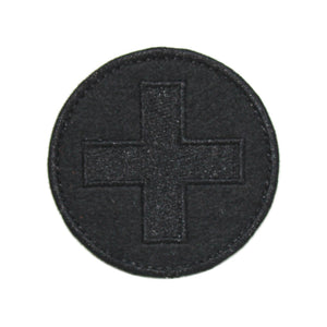 Cross Round Embroidery Patch